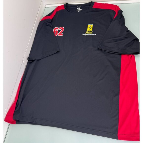 Ferrari RISI Competizione Performance Shirt Mens 3XL Moisture Wicking Activewear - Picture 1 of 9